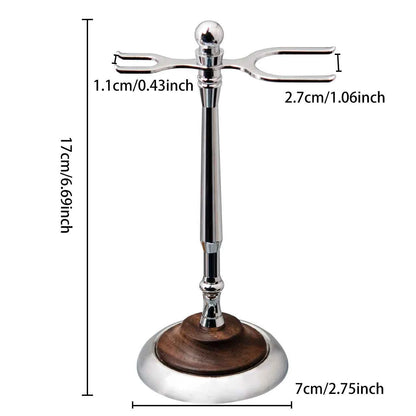 Coffret Rasage Traditionnel Homme — Bois & Acier